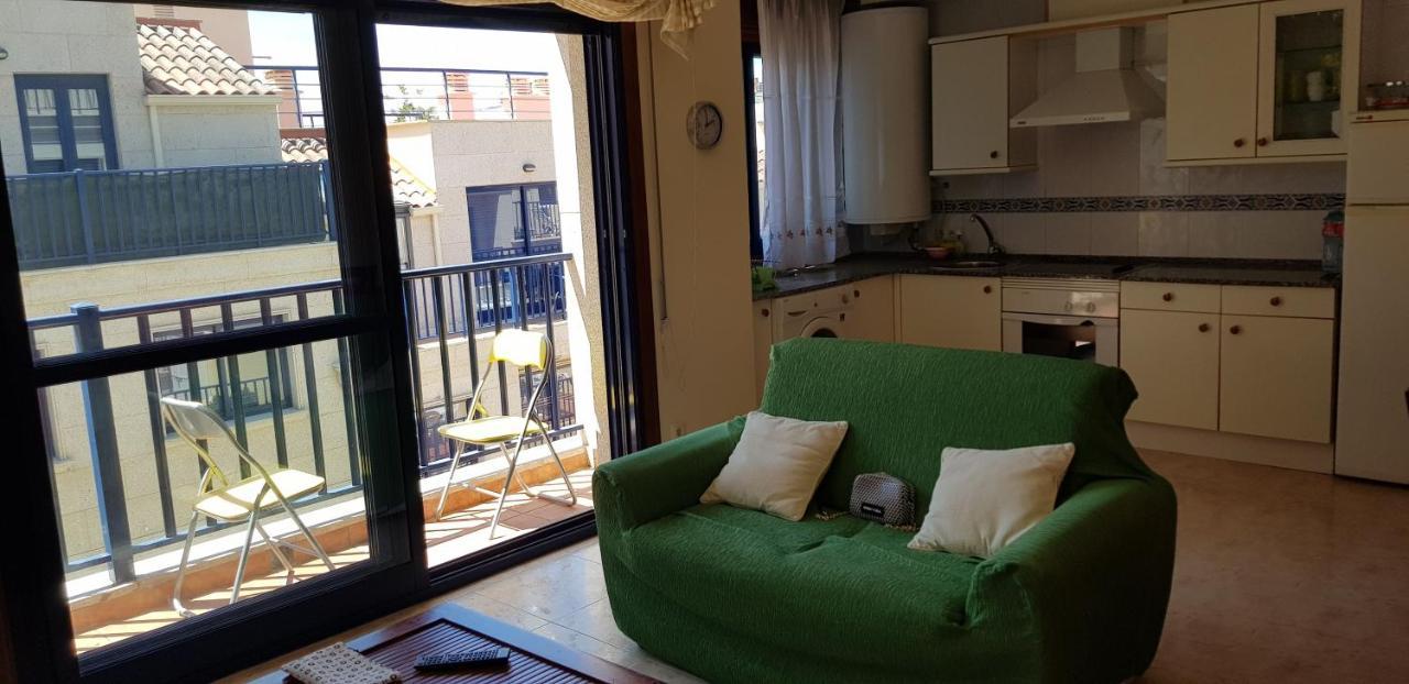 Piso Exterior A Escasos Metros De La Playa Panadeira Con Plaza De Garaje Apartment Sanxenxo Luaran gambar